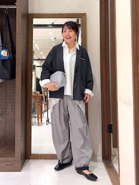 カワモトさん（レディース・162cm）の冬コーディネート