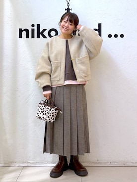 カワモトさん(レディース・162cm)の秋コーディネート