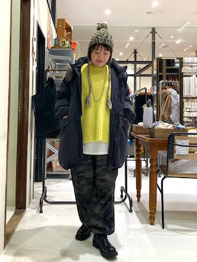 カワモトさん（レディース・162cm）の冬コーディネート