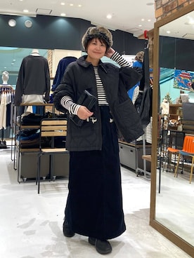 カワモトさん(レディース・162cm)の冬コーディネート