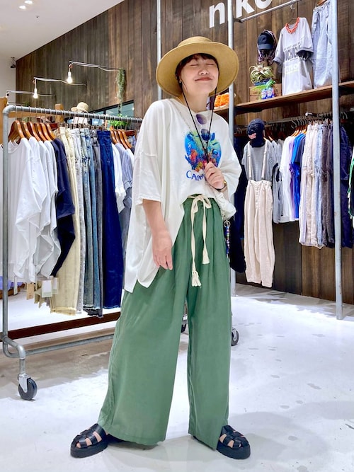 週末限定値下げ／ほぼ未使用】ノックの帽子屋 麦わら帽子