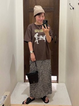 カワモトさん(レディース・162cm)の夏コーディネート