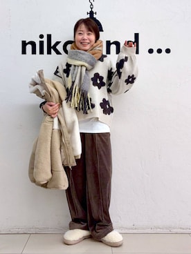 カワモトさん（レディース・162cm）の冬コーディネート