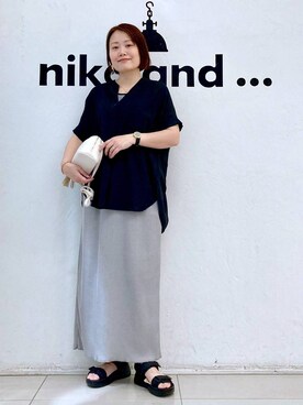 カワモトさん(レディース・162cm)の夏コーディネート