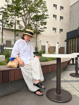 カワモトさん(レディース・162cm)の夏コーディネート