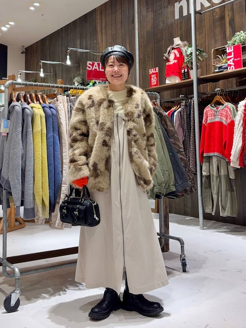 セール】フサフサアソートファーブルゾン（ブルゾン）｜niko and