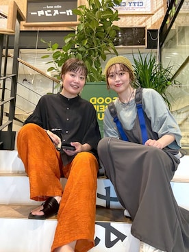 カワモトさん(レディース・162cm)の夏コーディネート