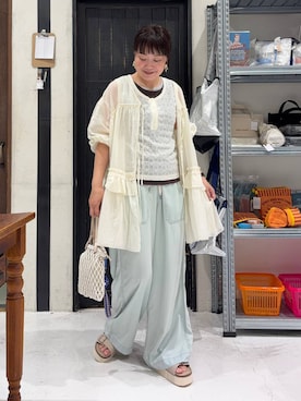 カワモトさん(レディース・162cm)の春コーディネート