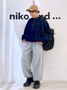 「アイテム（バックパック/リュック）」を使った、カワモトさん（レディース・162cm・30代）の夏コーディネート