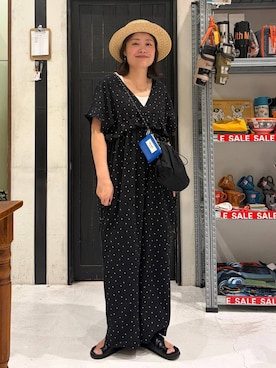 カワモトさん(レディース・162cm)の夏コーディネート