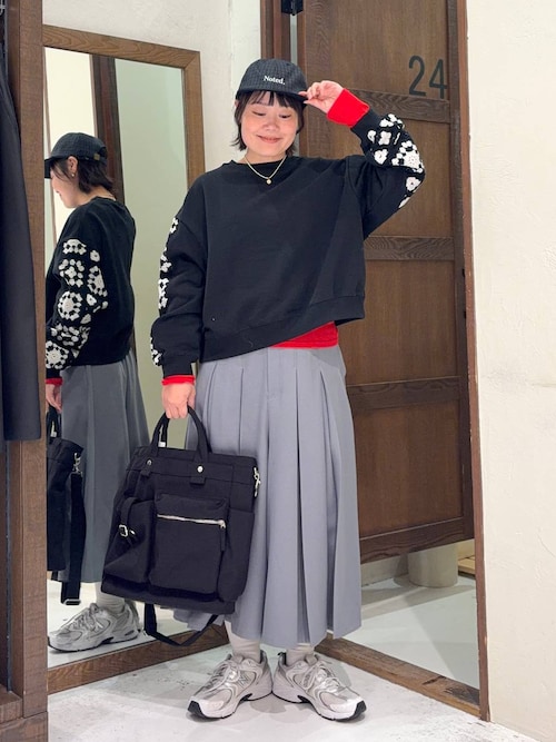 クロシェコンビプルオーバー（スウェット）｜niko and（ニコアンド