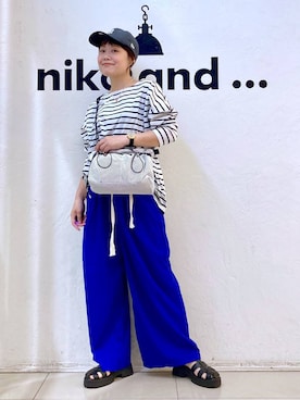 「アイテム（水着/着物・浴衣）」を使った、カワモトさん（レディース・162cm・30代）の夏コーディネート