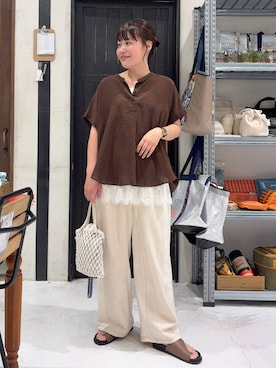 カワモトさん(レディース・162cm)の夏コーディネート