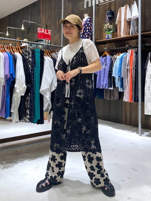 ★ON&ON★ワイドカラーボタンワンピース ☆ON&ON☆ワイドカラーボタンワンピース