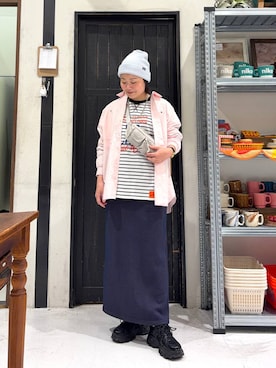 カワモトさん（レディース・162cm）の冬コーディネート