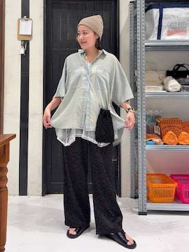 カワモトさん(レディース・162cm)の春コーディネート