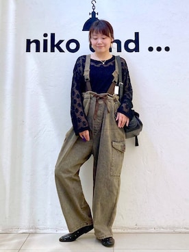 「アイテム（ショルダーバッグ）」を使った、カワモトさん（レディース・162cm・30代）の夏コーディネート