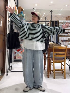 カワモトさん(レディース・162cm)の冬コーディネート