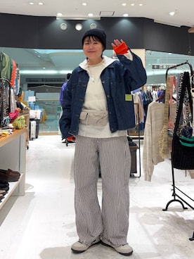 カワモトさん(レディース・162cm)の冬コーディネート