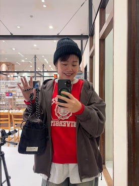 カワモトさん(レディース・162cm)の冬コーディネート