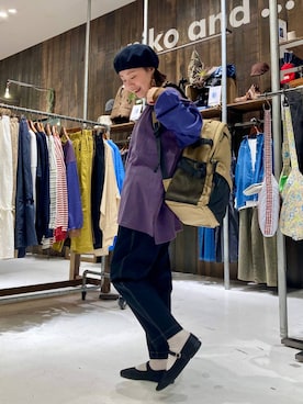 カワモトさん（レディース・162cm・30代）の秋コーディネート