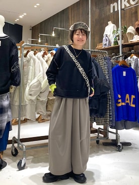 「アイテム（ブーツ）」を使った、カワモトさん（レディース・162cm・30代）の秋コーディネート