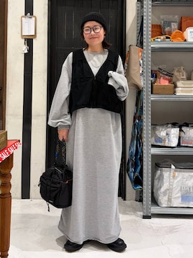 カワモトさん（レディース・162cm）の秋コーディネート