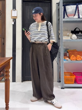 カワモトさん（レディース・162cm）の春コーディネート