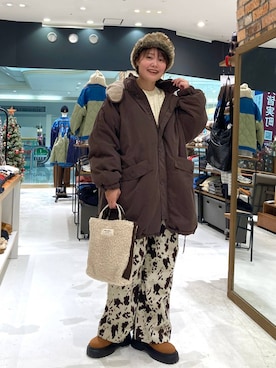 カワモトさん(レディース・162cm)の冬コーディネート