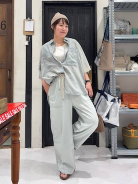 カワモトさん(レディース・162cm)の夏コーディネート