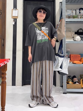 カワモトさん（レディース・162cm）の夏コーディネート