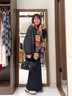 カワモトさん（レディース・162cm）の冬コーディネート