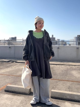 カワモトさん（レディース・162cm）の冬コーディネート