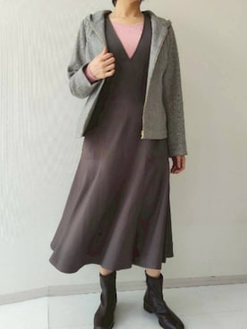 Mさん(レディース・165cm)の冬コーディネート