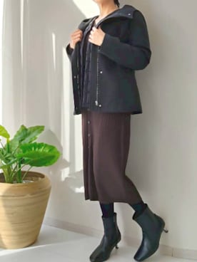 Mさん（レディース・165cm）の冬コーディネート