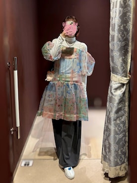 「UNITED TOKYO（ユナイテッドトウキョウ）のアイテム」を使った、麺さん（レディース・162cm）の秋コーディネート