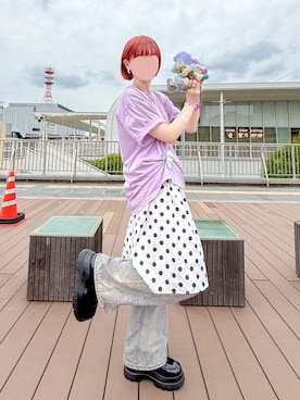 麺さん（レディース・162cm）の夏コーディネート
