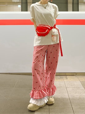 麺さん（レディース・162cm）の夏コーディネート