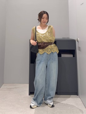 manaさん（レディース・153cm）の夏コーディネート