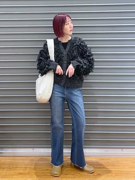 manaさん（レディース・153cm）の冬コーディネート