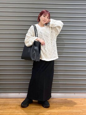 manaさん（レディース・153cm）の冬コーディネート