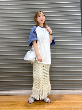 manaさん（レディース・153cm）の夏コーディネート