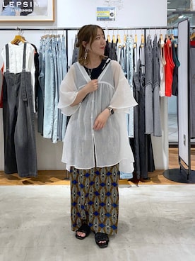 manaさん（レディース・153cm）の夏コーディネート