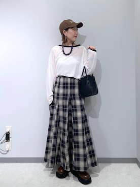 manaさん（レディース・153cm）の秋コーディネート