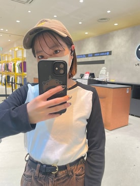 「A part by（アパートバイ）のアイテム（ベルト）」を使った、manaさん（レディース・153cm）の秋コーディネート