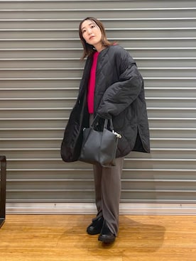 manaさん(レディース・153cm)の冬コーディネート