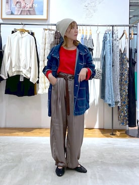 manaさん(レディース・153cm)の秋コーディネート