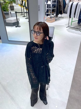 「アイテム（その他小物）」を使った、manaさん（レディース・153cm）の秋コーディネート