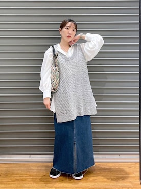 manaさん（レディース・153cm）の春コーディネート