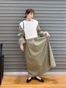 manaさん(レディース・153cm)の春コーディネート